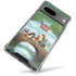 Disney Winnie the Pooh All Characters Google Pixel 7a Clear Case